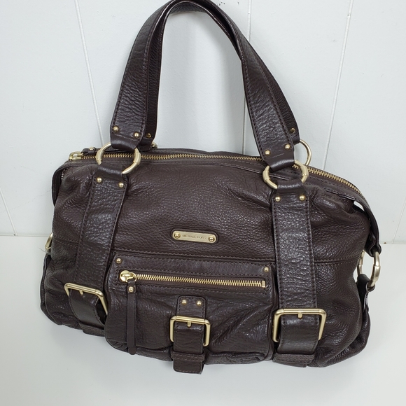 Michael Kors brown textured leather purse - Picture 6 of 14